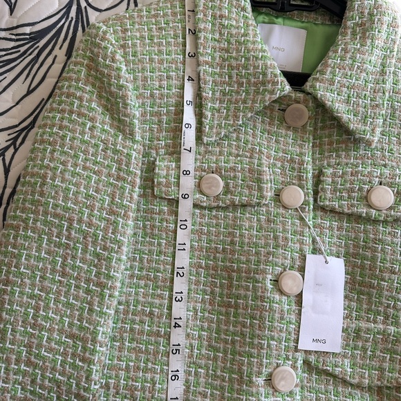 Tweed jacket with pockets. New. Retail $160 - Picture 3 of 8